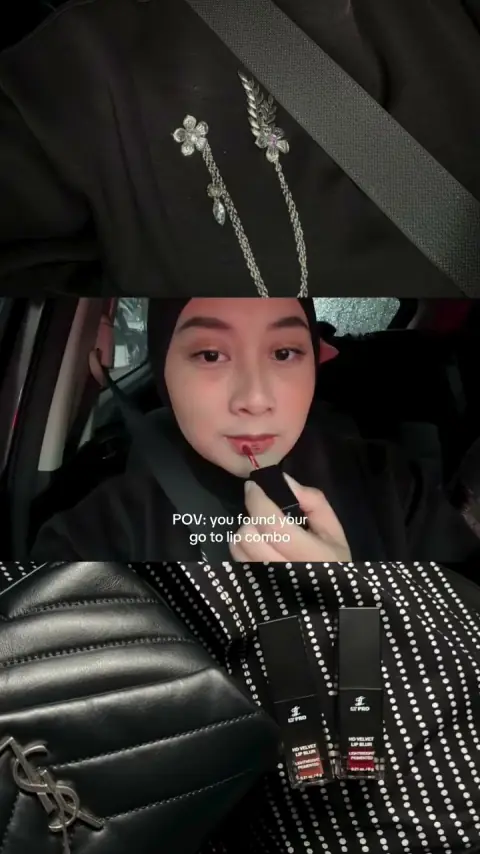 Cuplikan konten UGC lip combo